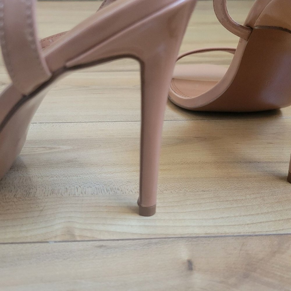 Asos Design Neva Barely There Heeled Sandals Nude… - image 8